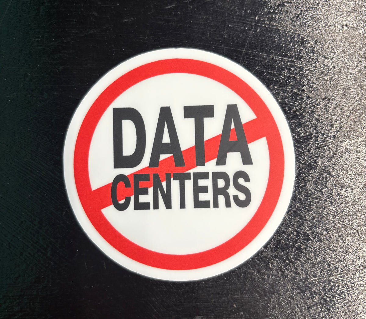 No Data Centers - Sticker