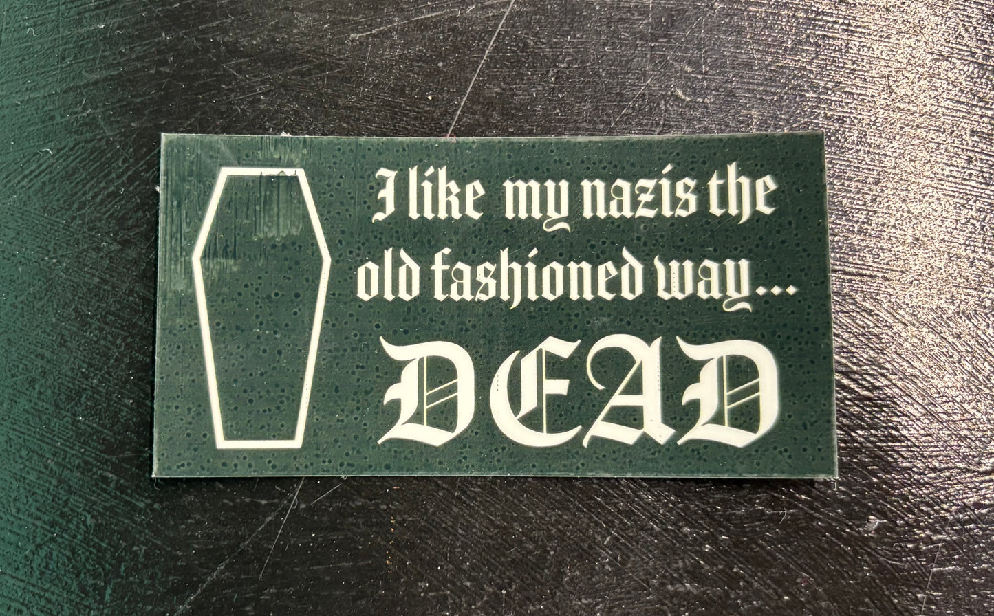 Dead Nazi - Sticker