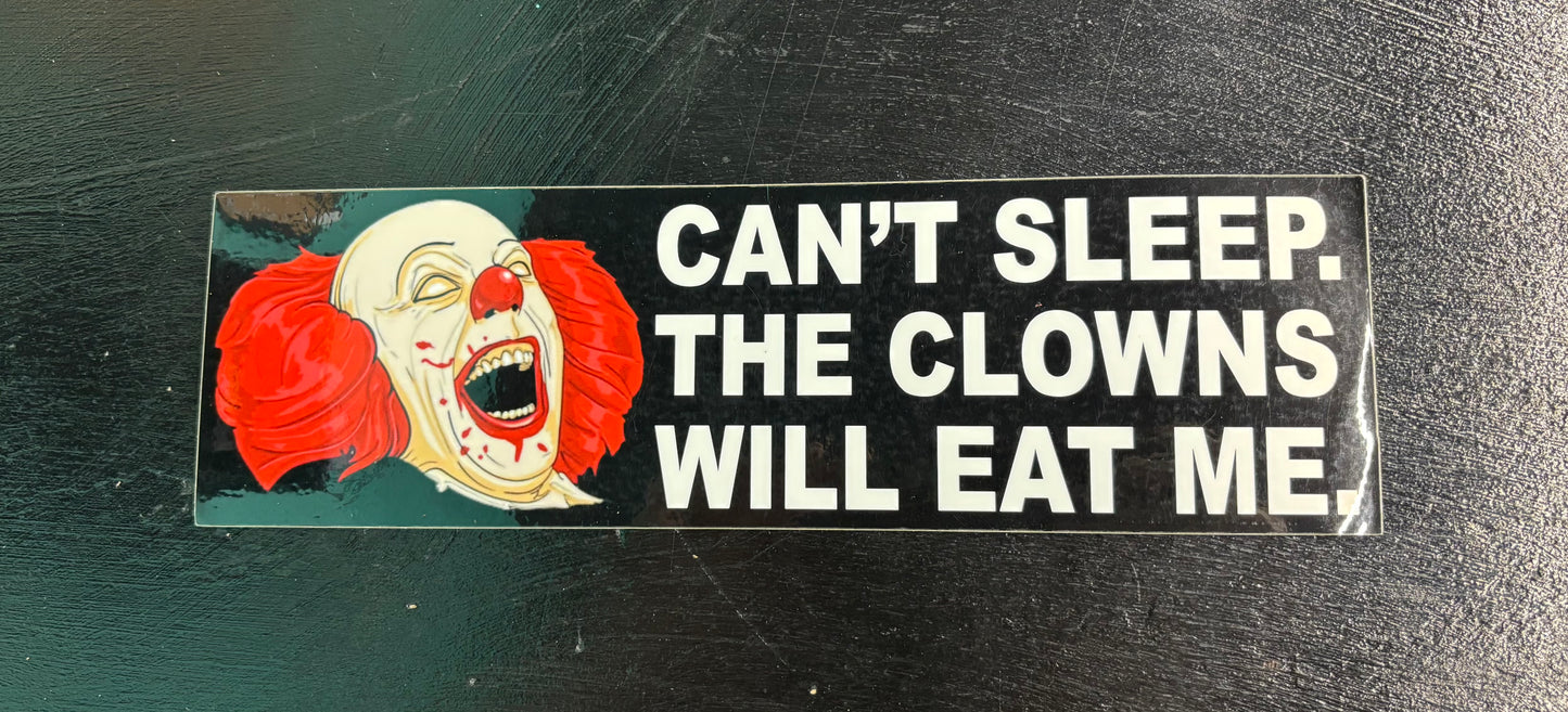 Can't Sleep... - Bumper Sticker