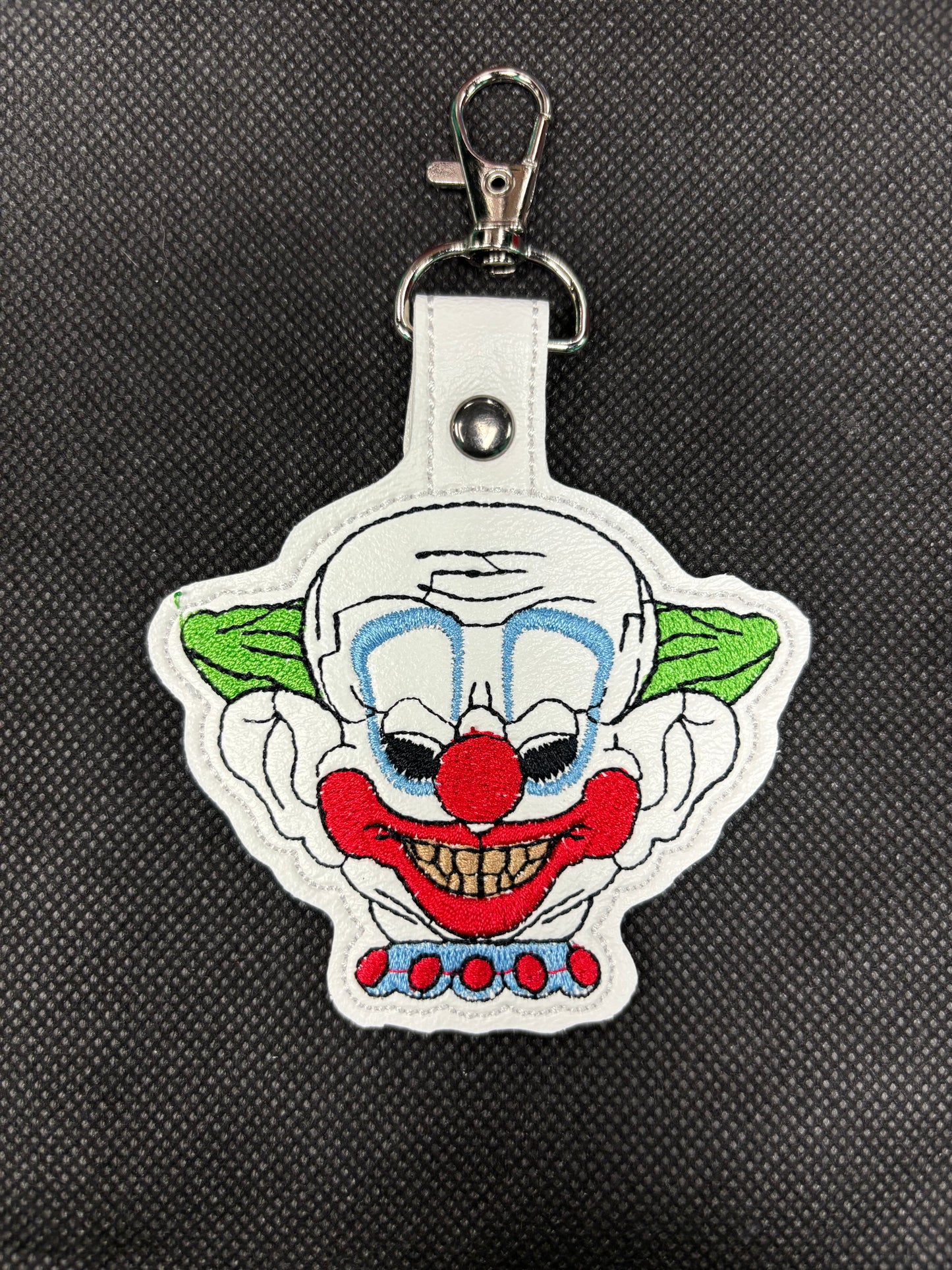 Stitched Killer Klown Shorty- Keychain