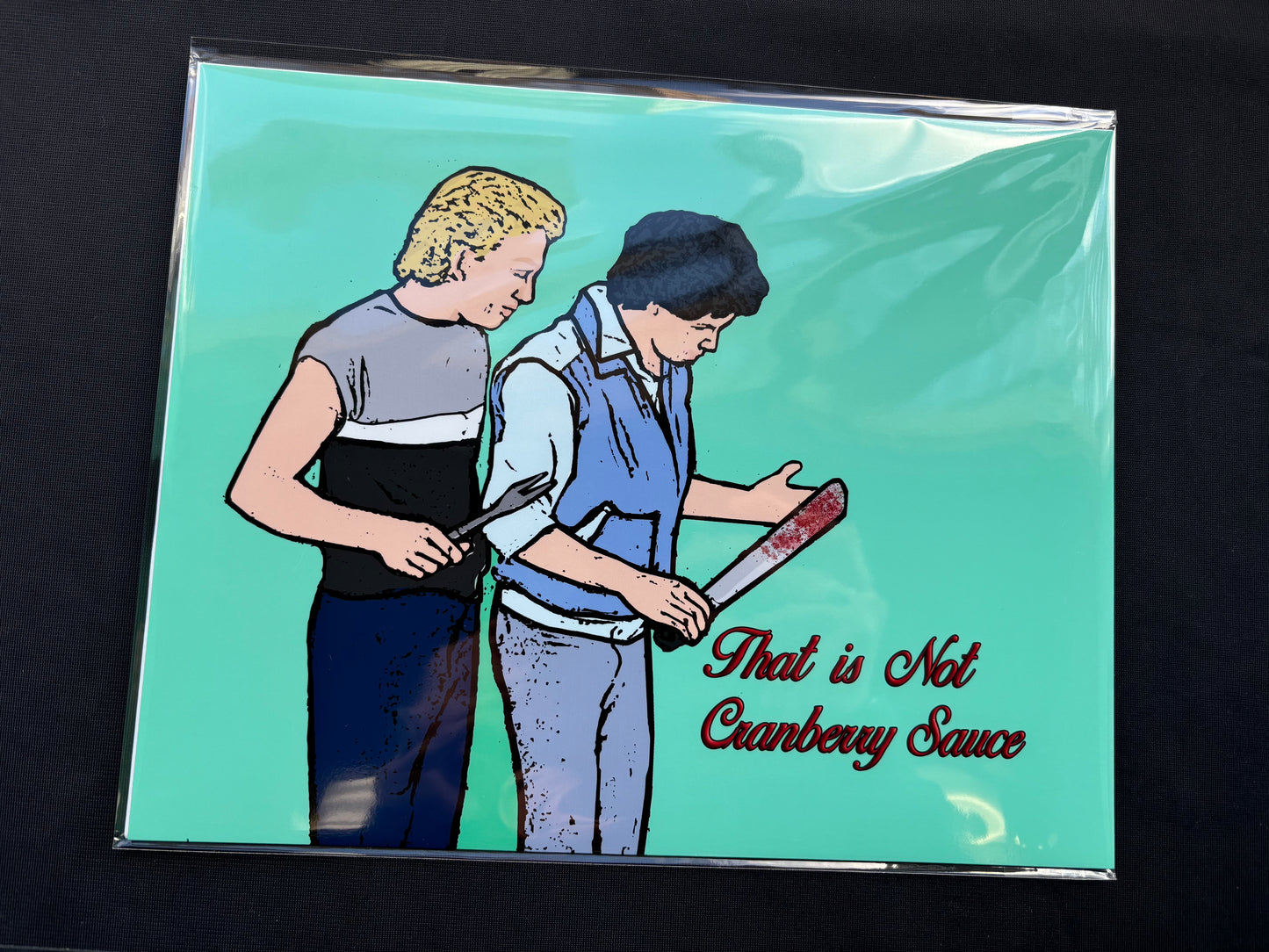 Blood Rage Pop Art Print