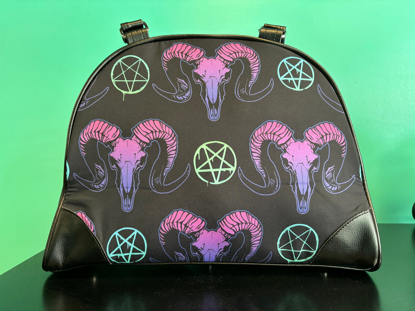 Goat Skulls and Pentacles - Bag
