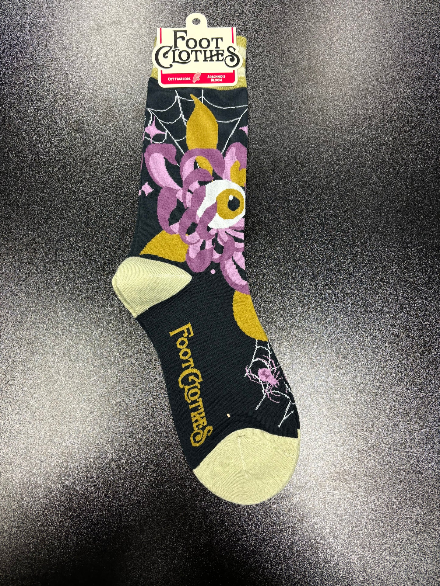 Arachnid's Bloom- Crew Socks