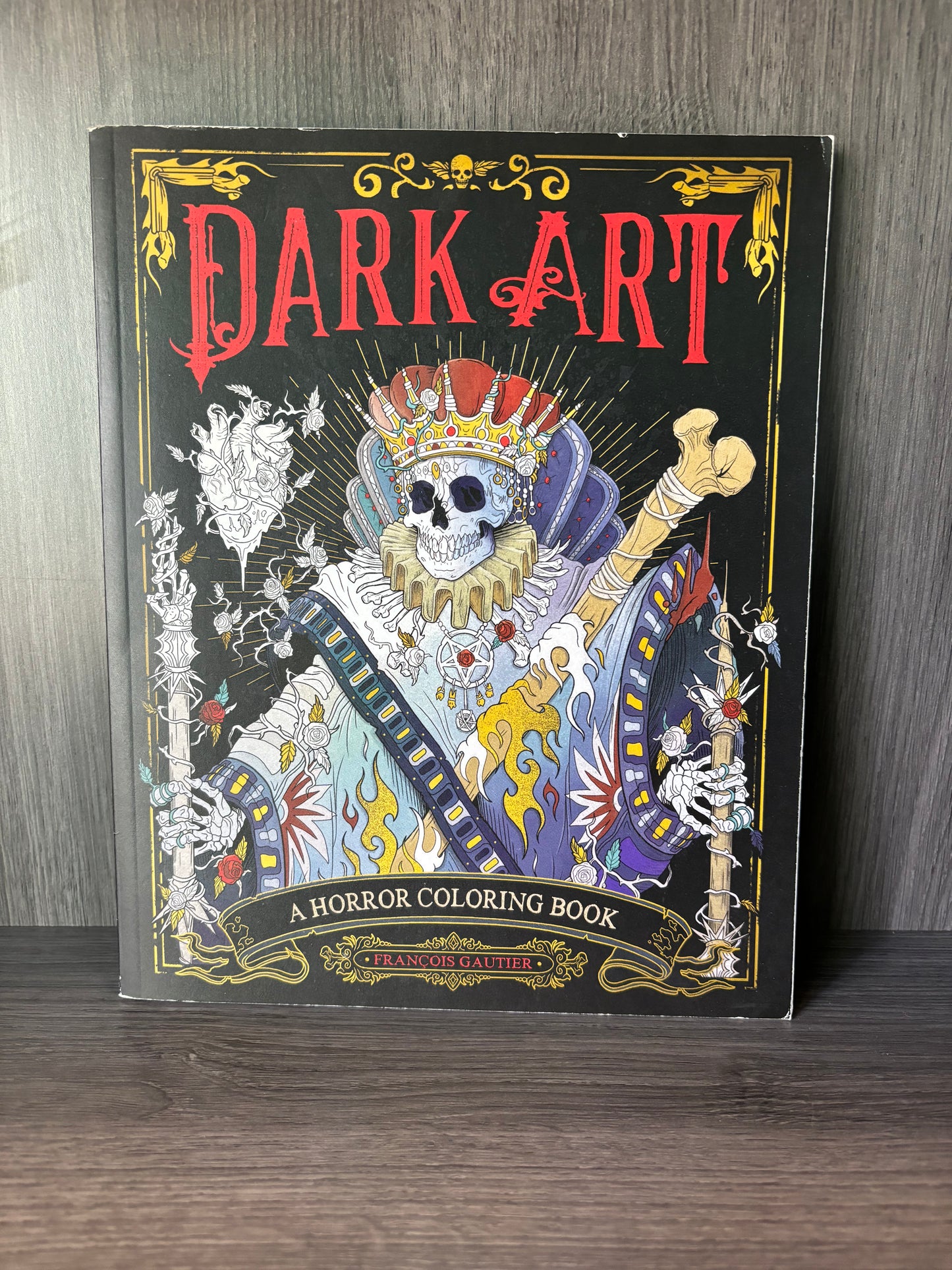 Dark Art Horror - Coloring Book