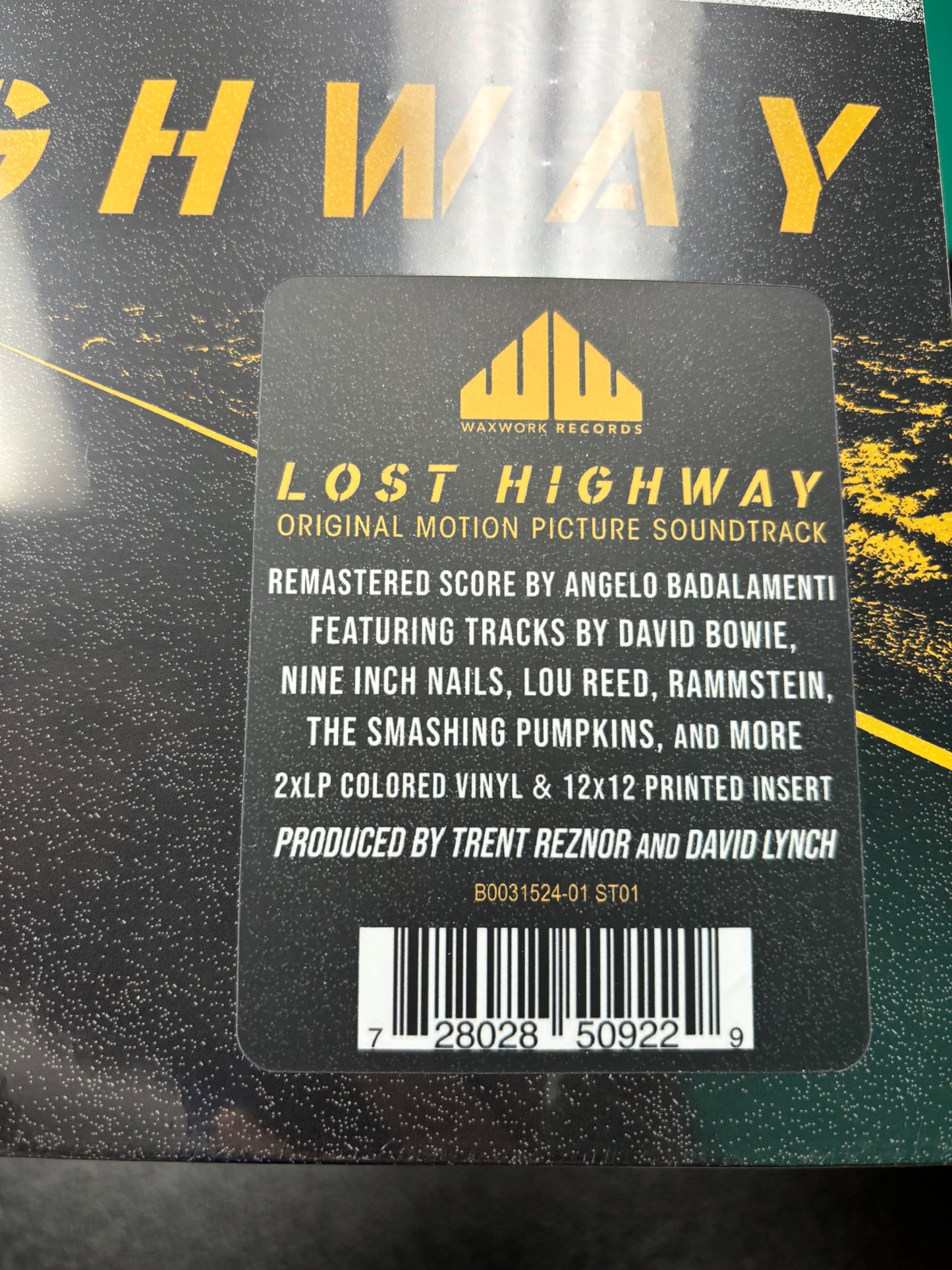 Lost Highway Soundtrack - Vinyl