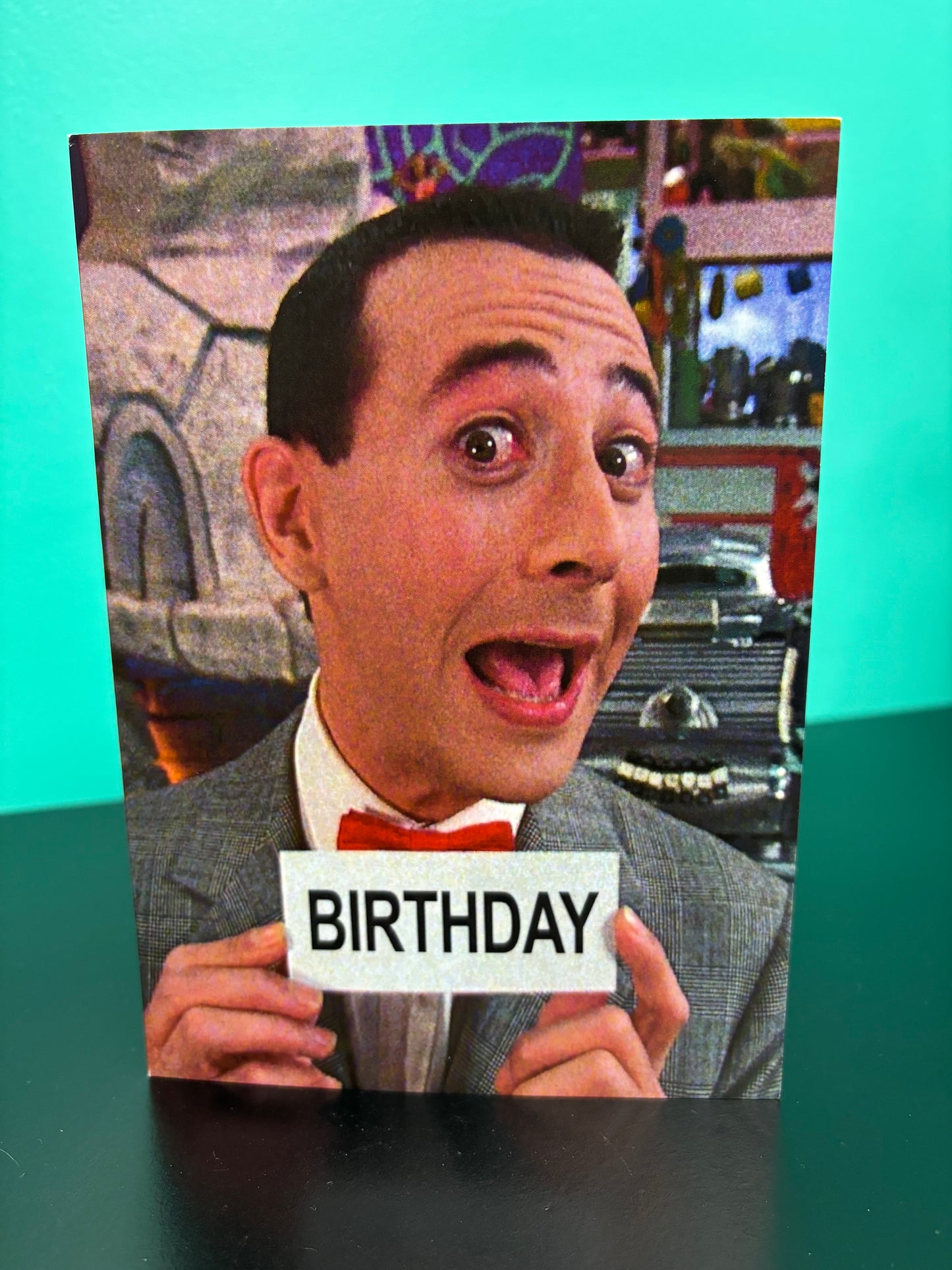 Birthday, Pee Wee - card