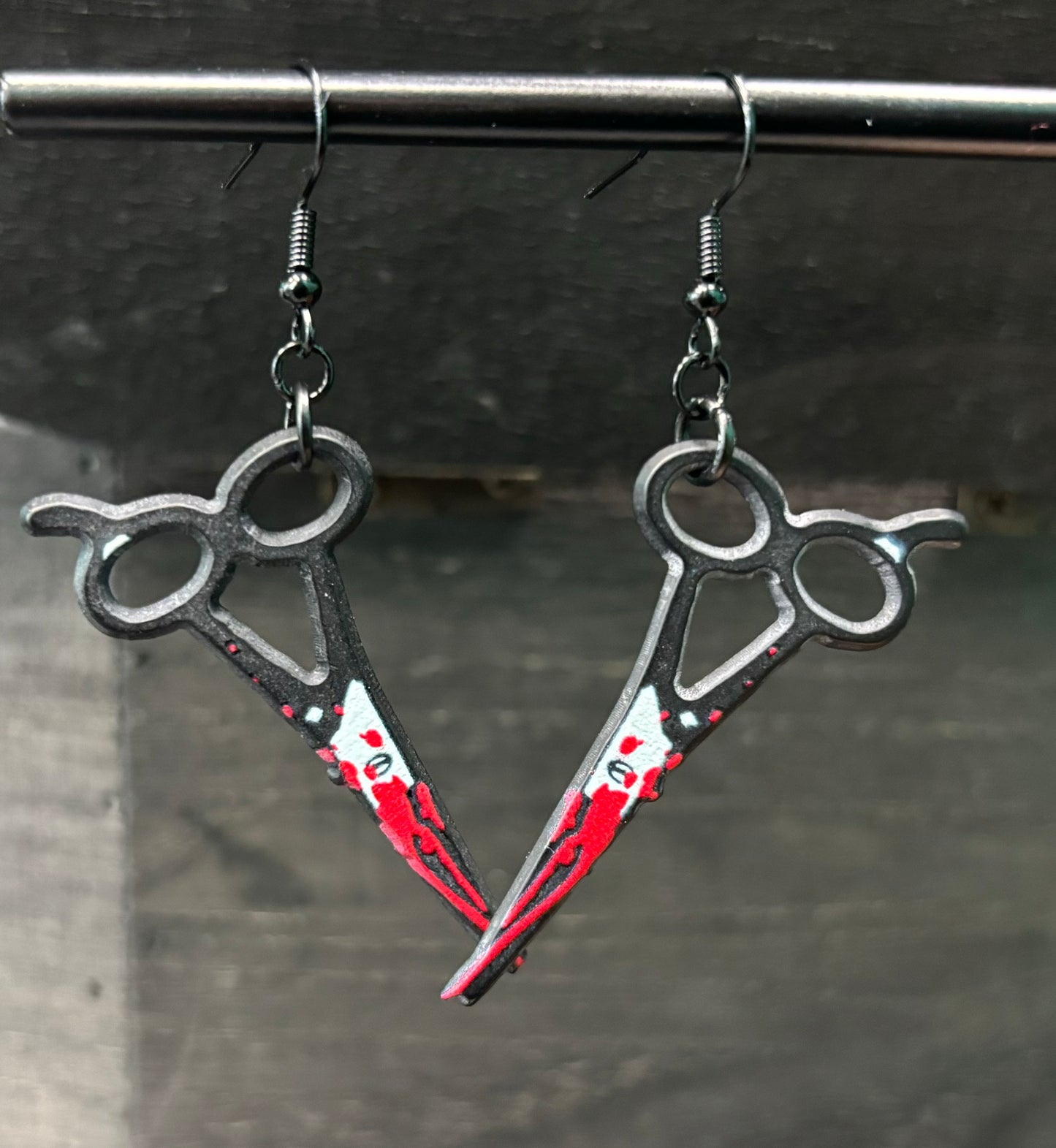 REDRUM Scissor - Earrings