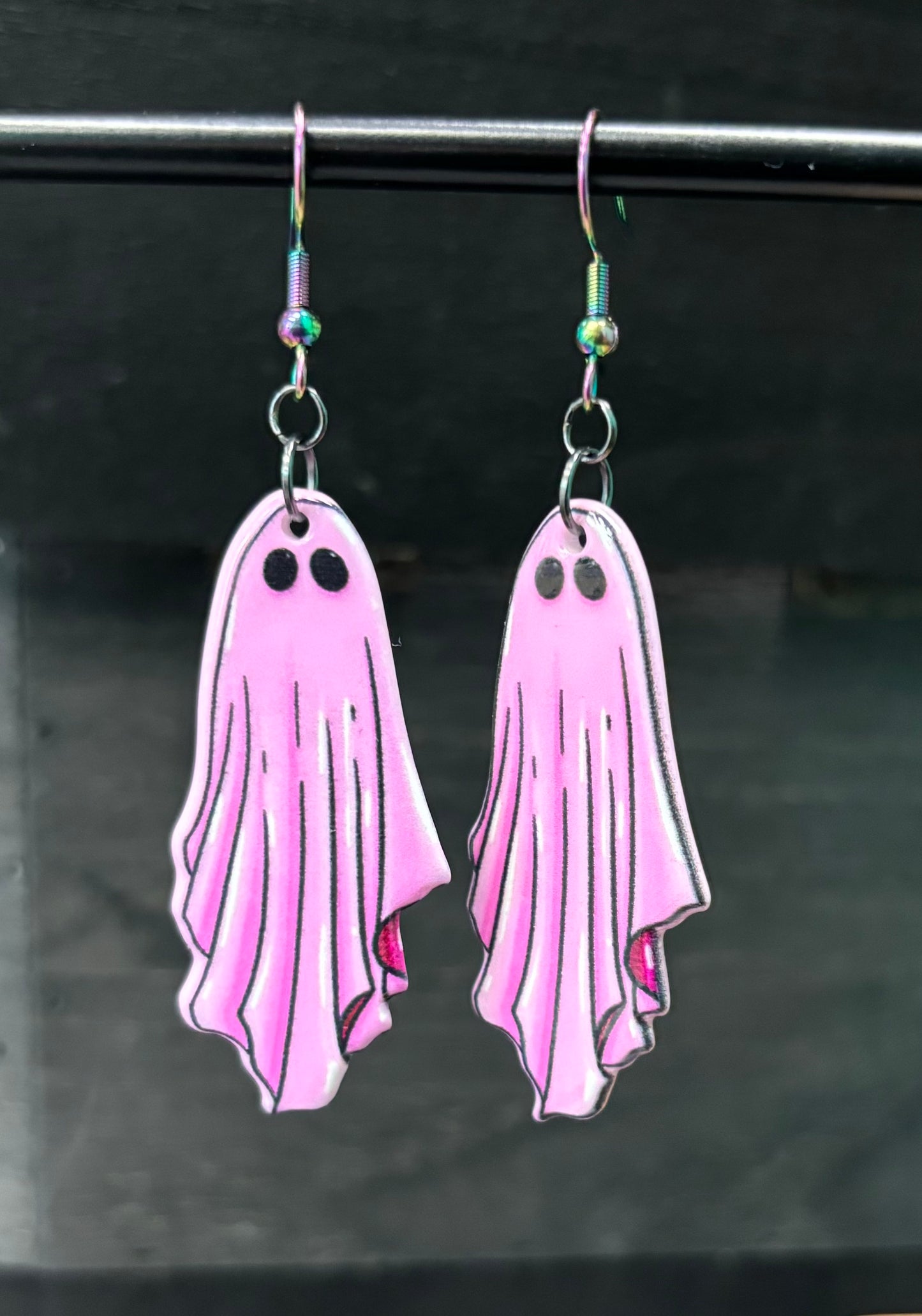 Pink Ghost - Earrings
