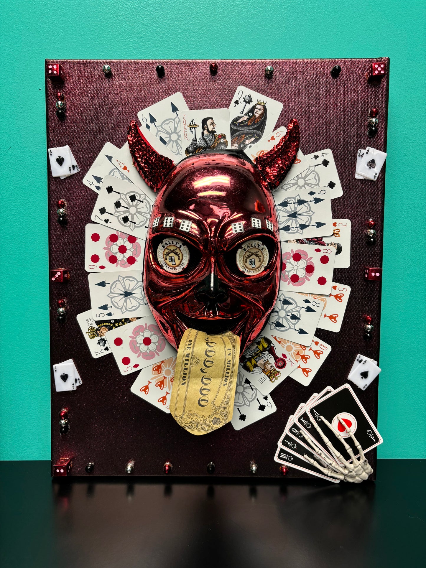 Poker Demon - Wall Art