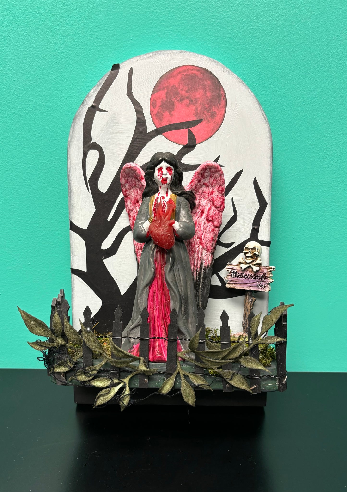 Angel Eating Heart- Wall Art