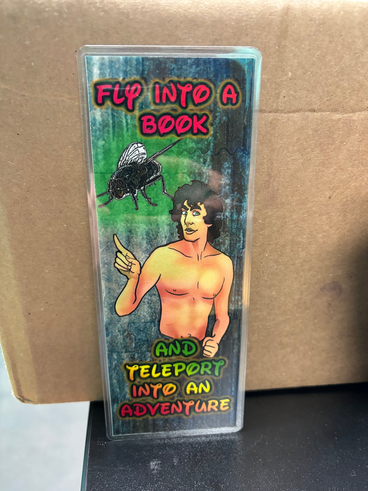 Fly into a Book - Bookmark
