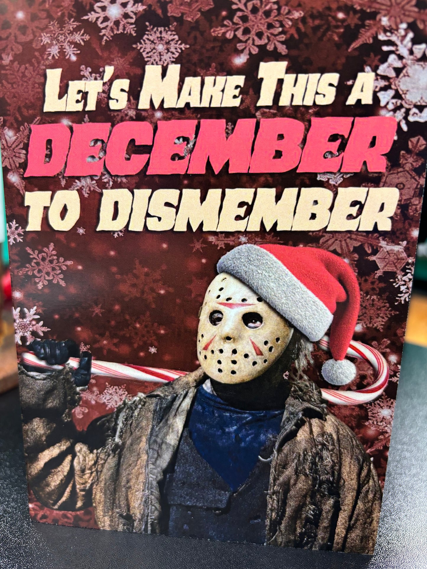 Friday the 13th Jason December to Dismember - Card