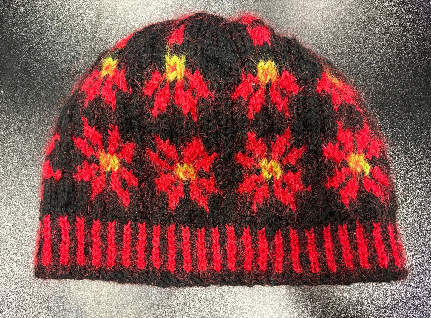 Red Stars - Wool Hat