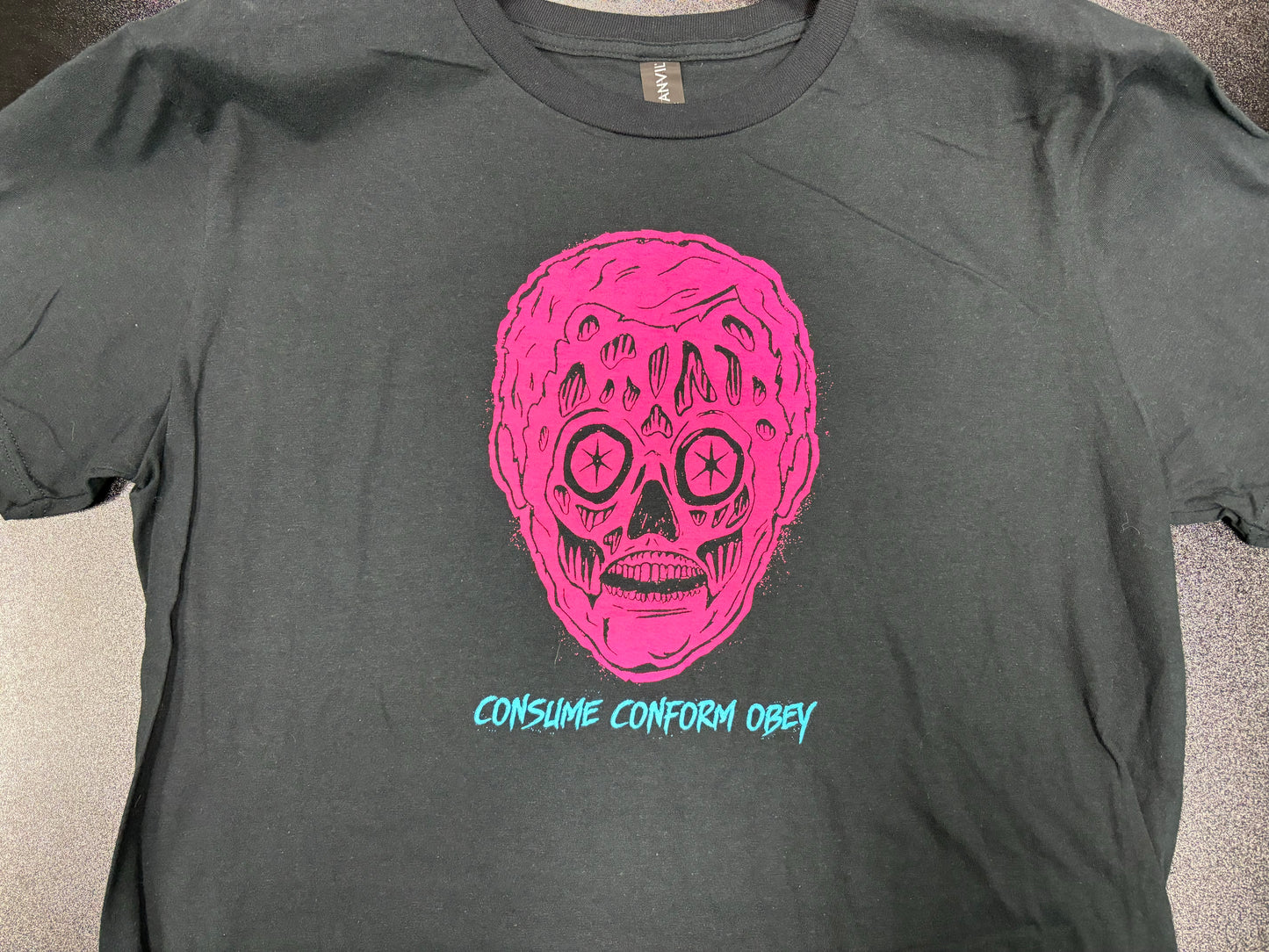 Consume Conform Obey, They Live - t-shirts