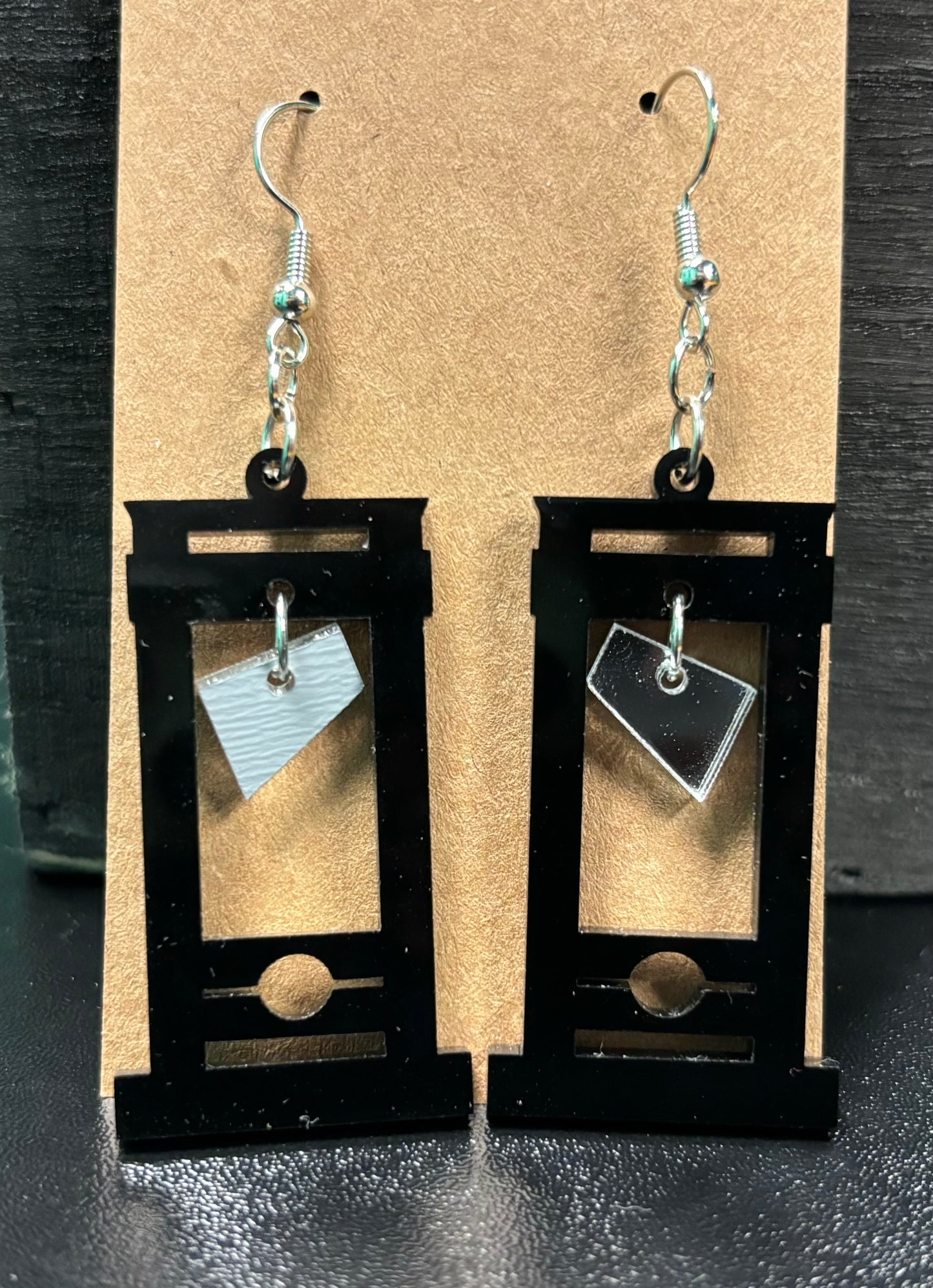 Black Guillotine - Earrings