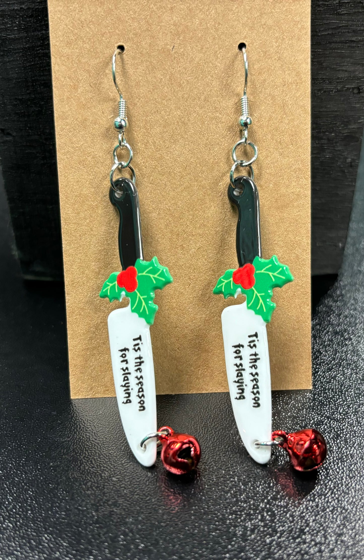 Tis the Season for Slaying - Earrings