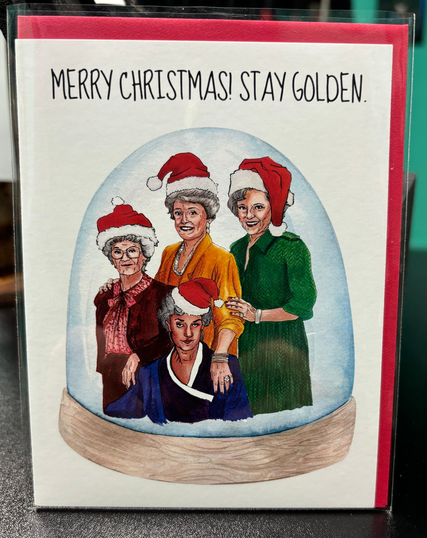 Holiday Golden Girls - Card