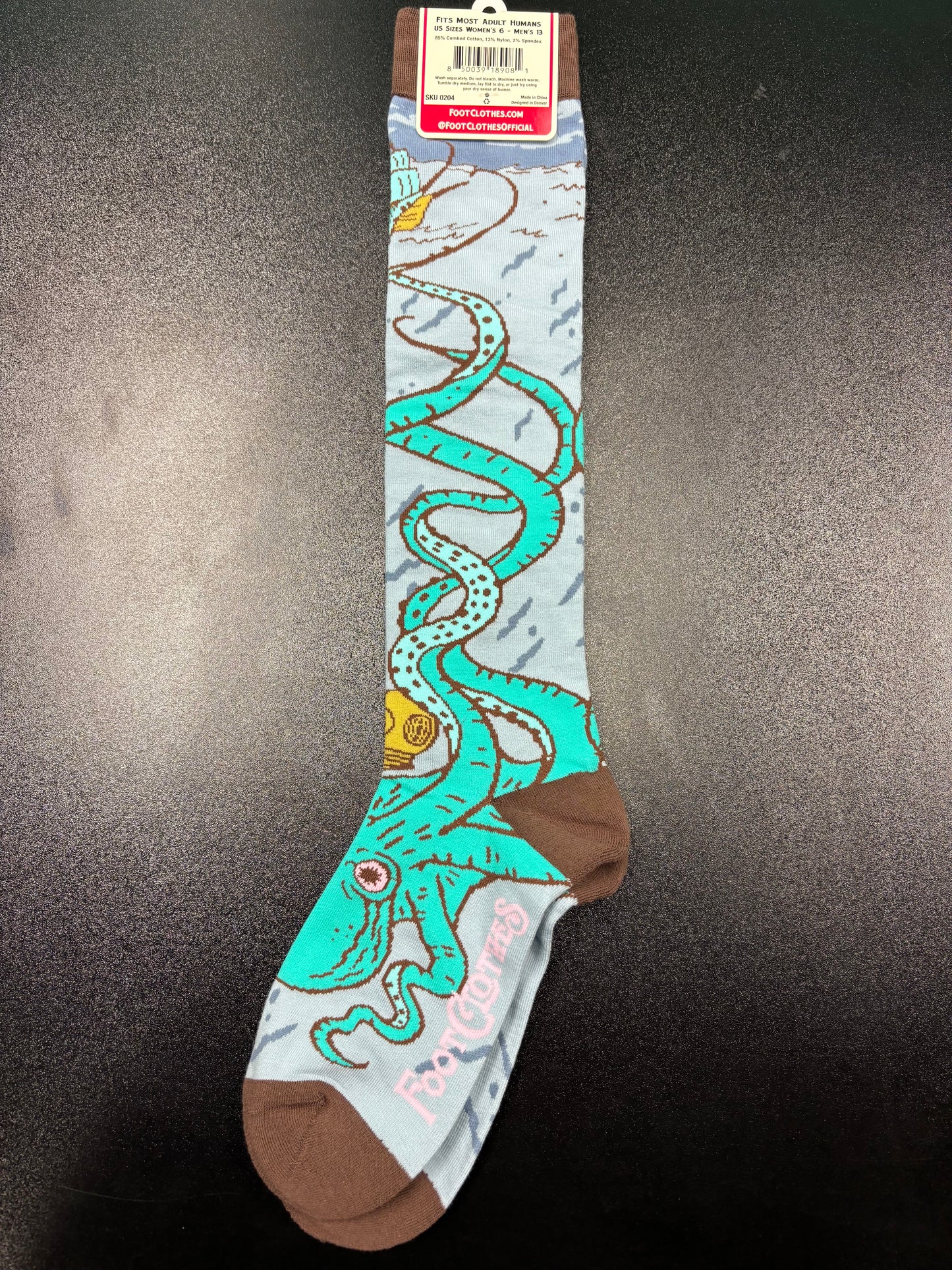 Attack of the Kraken - knee high socks