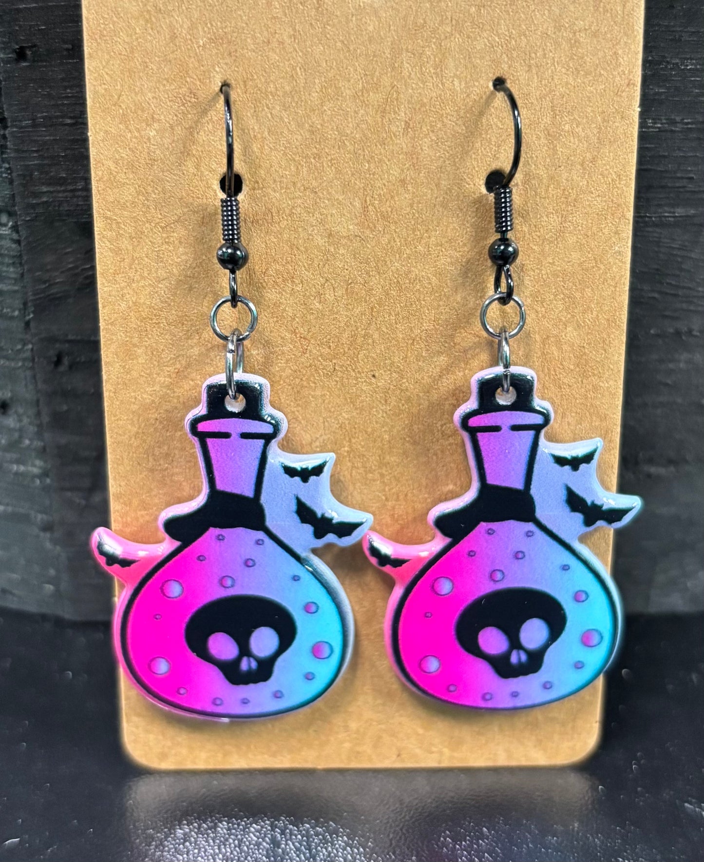 Poison Bottle - Earrings