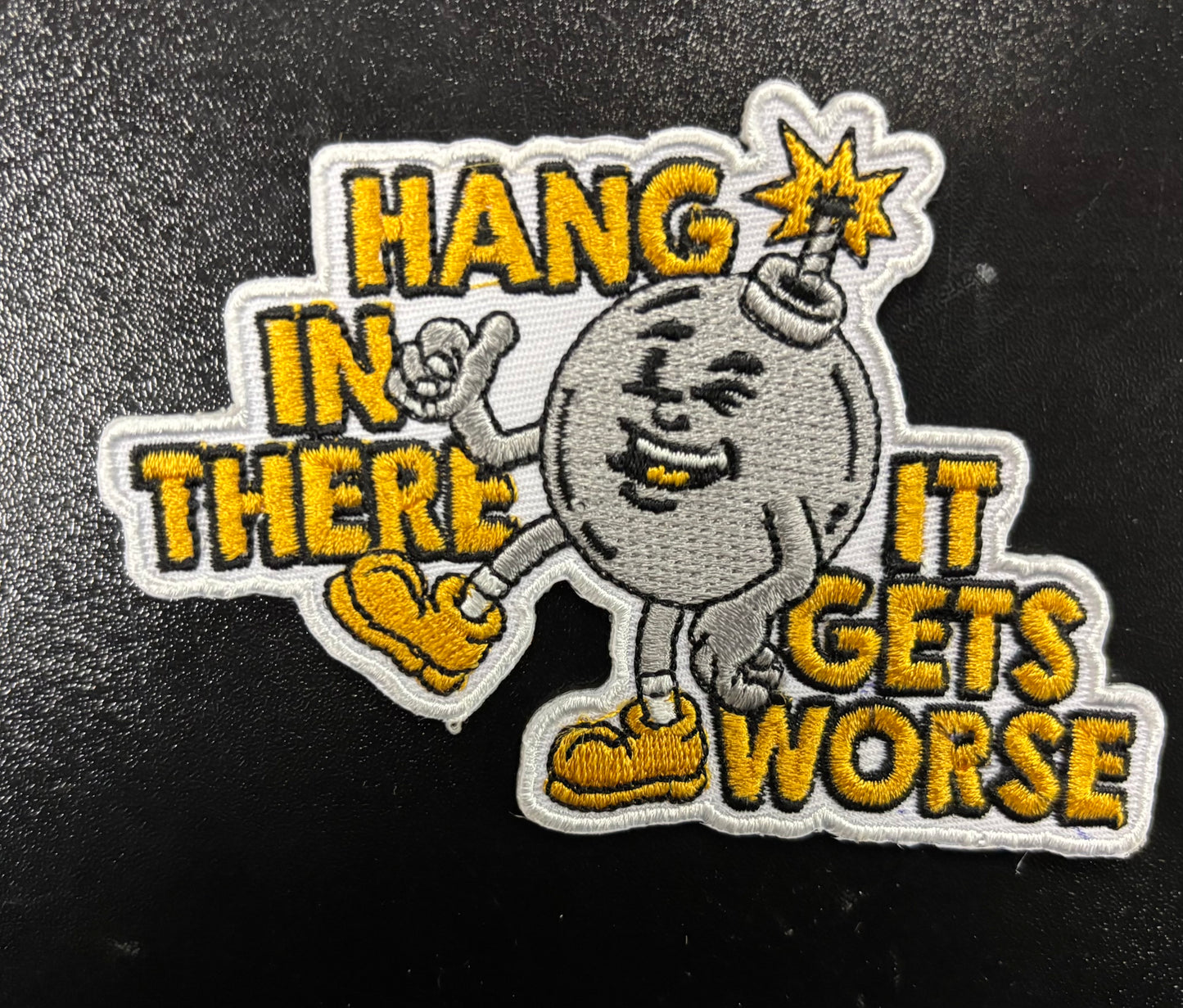Hang in There... - patch