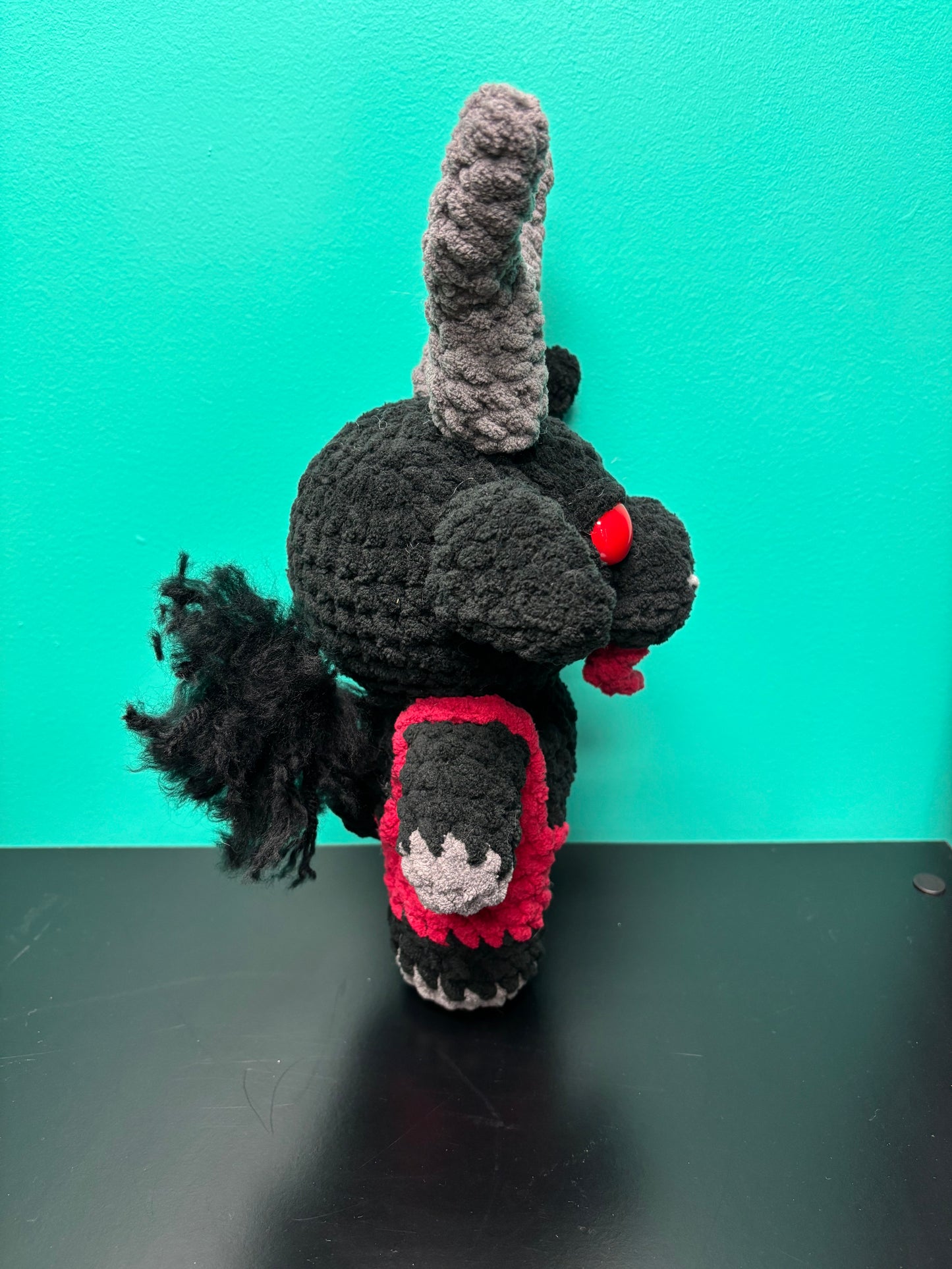Krampus - crocheted creature
