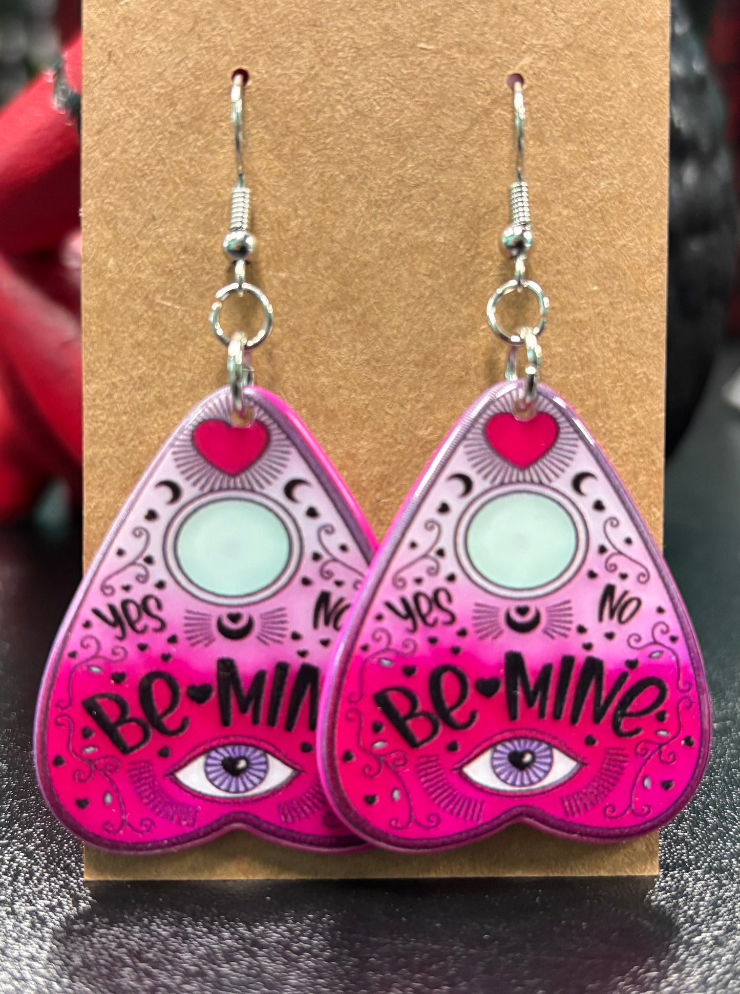 Be Mine Planchette - Valentine's Earrings