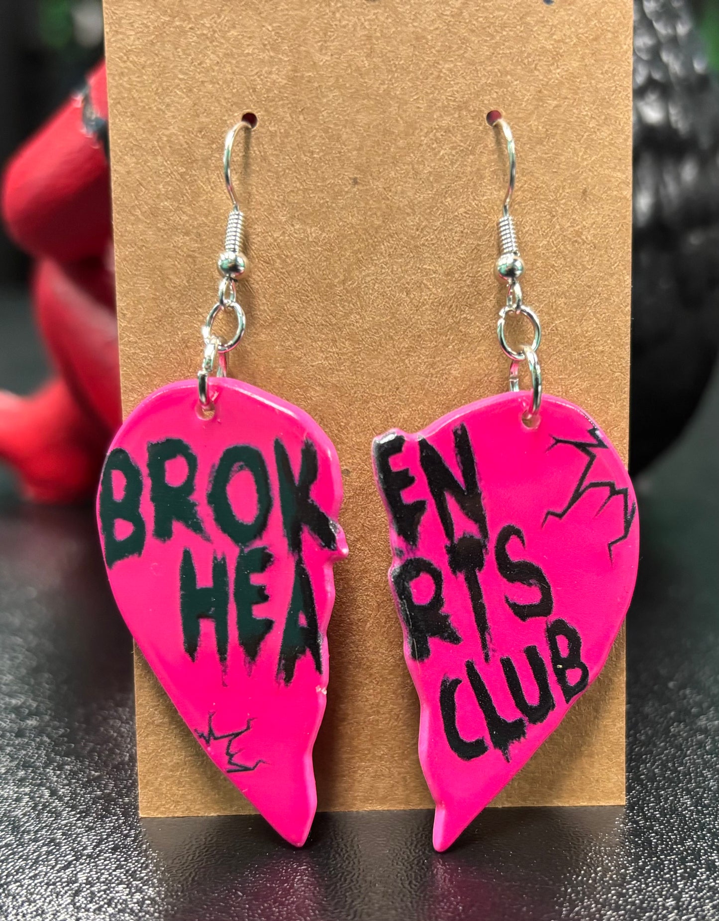 Broken Hearts - Valentine's Earrings