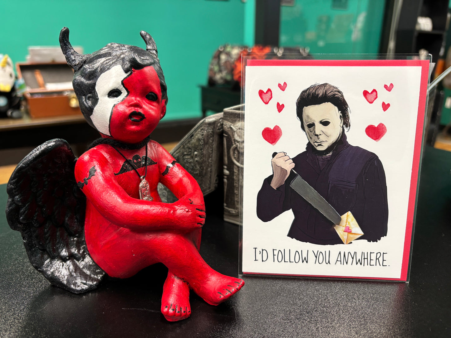 Valentine's Day Card, Michael Myers