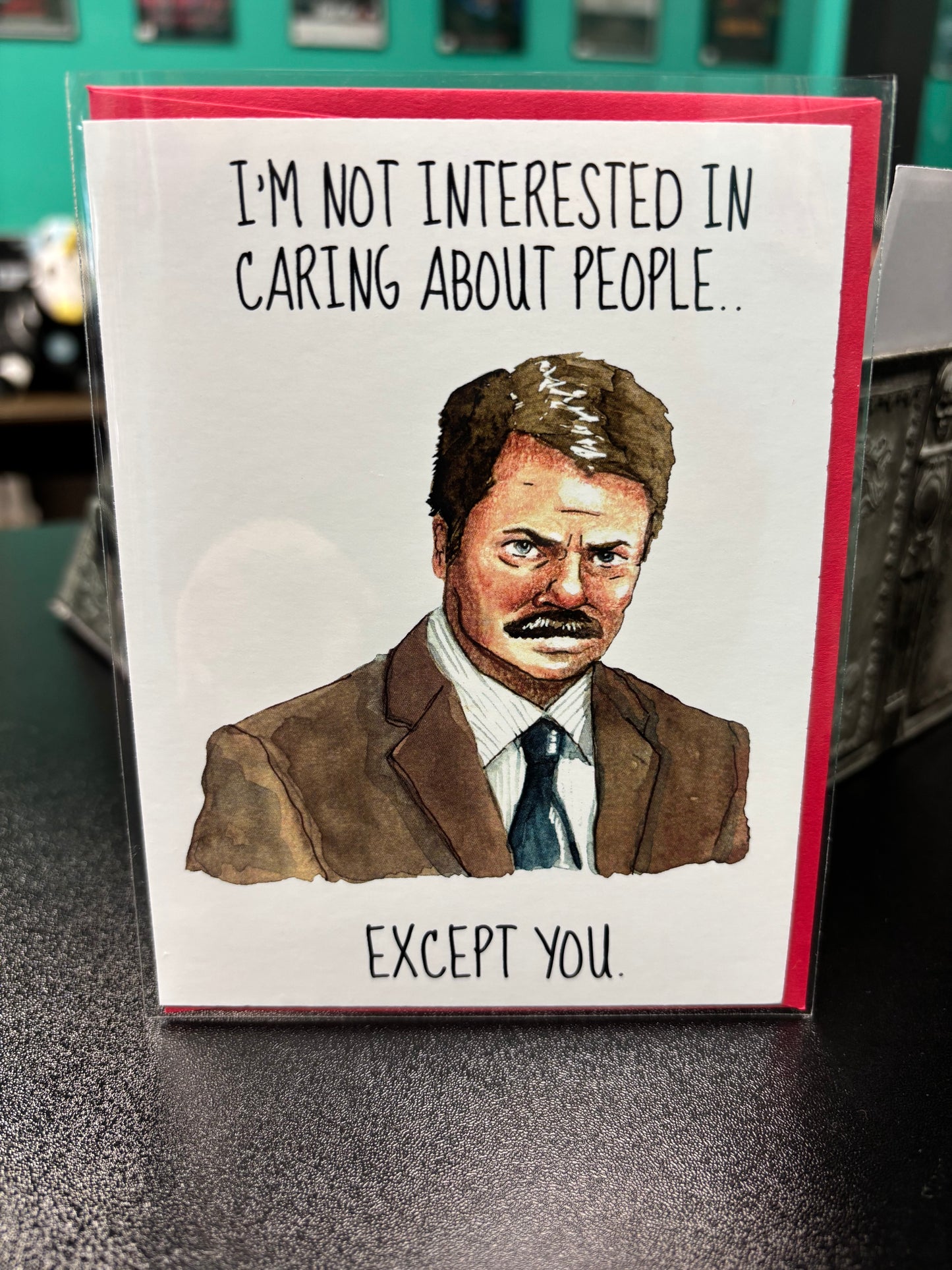 Valentine's Day Card, Parks & Rec