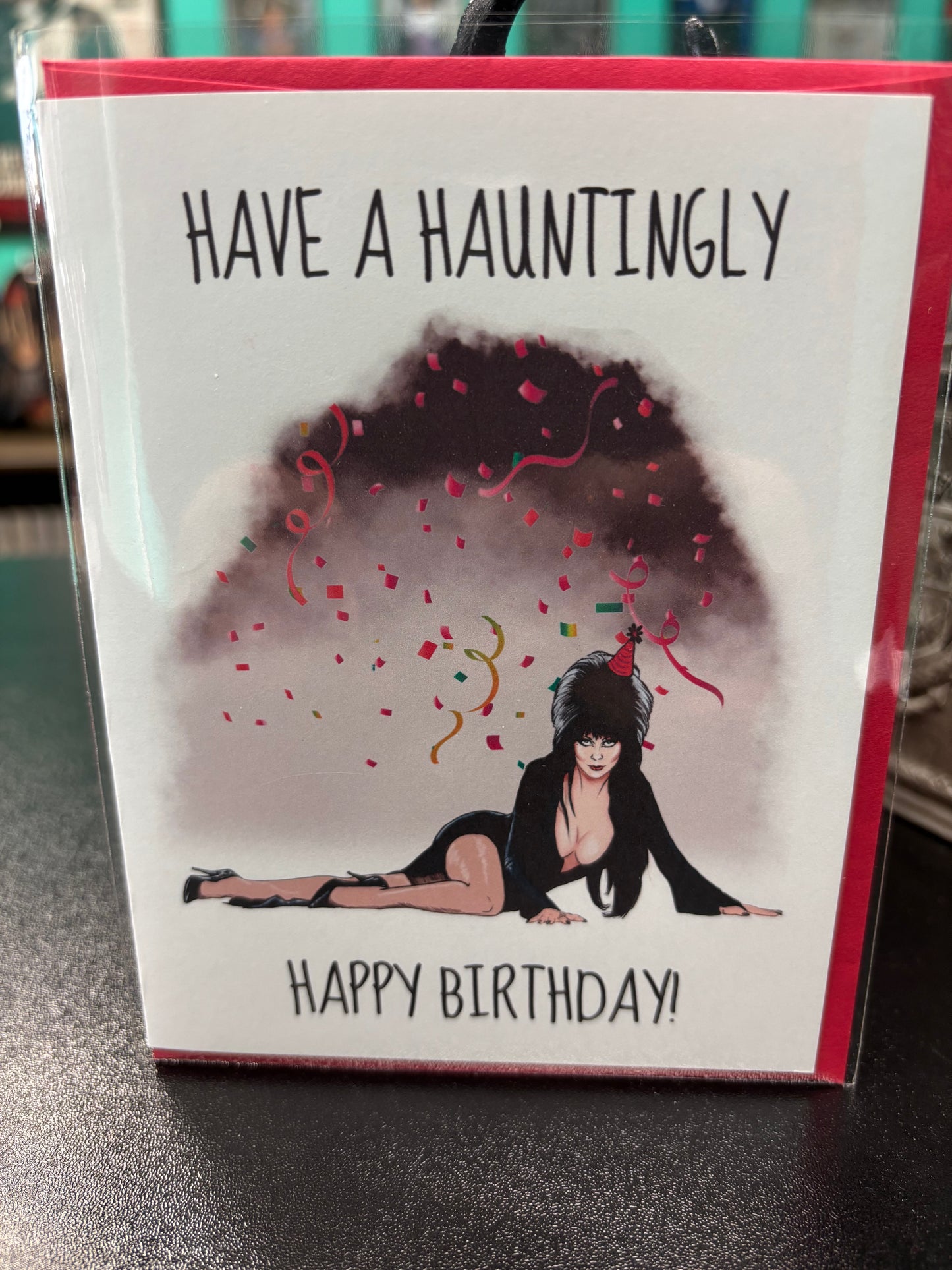 Elvira Birthday Card