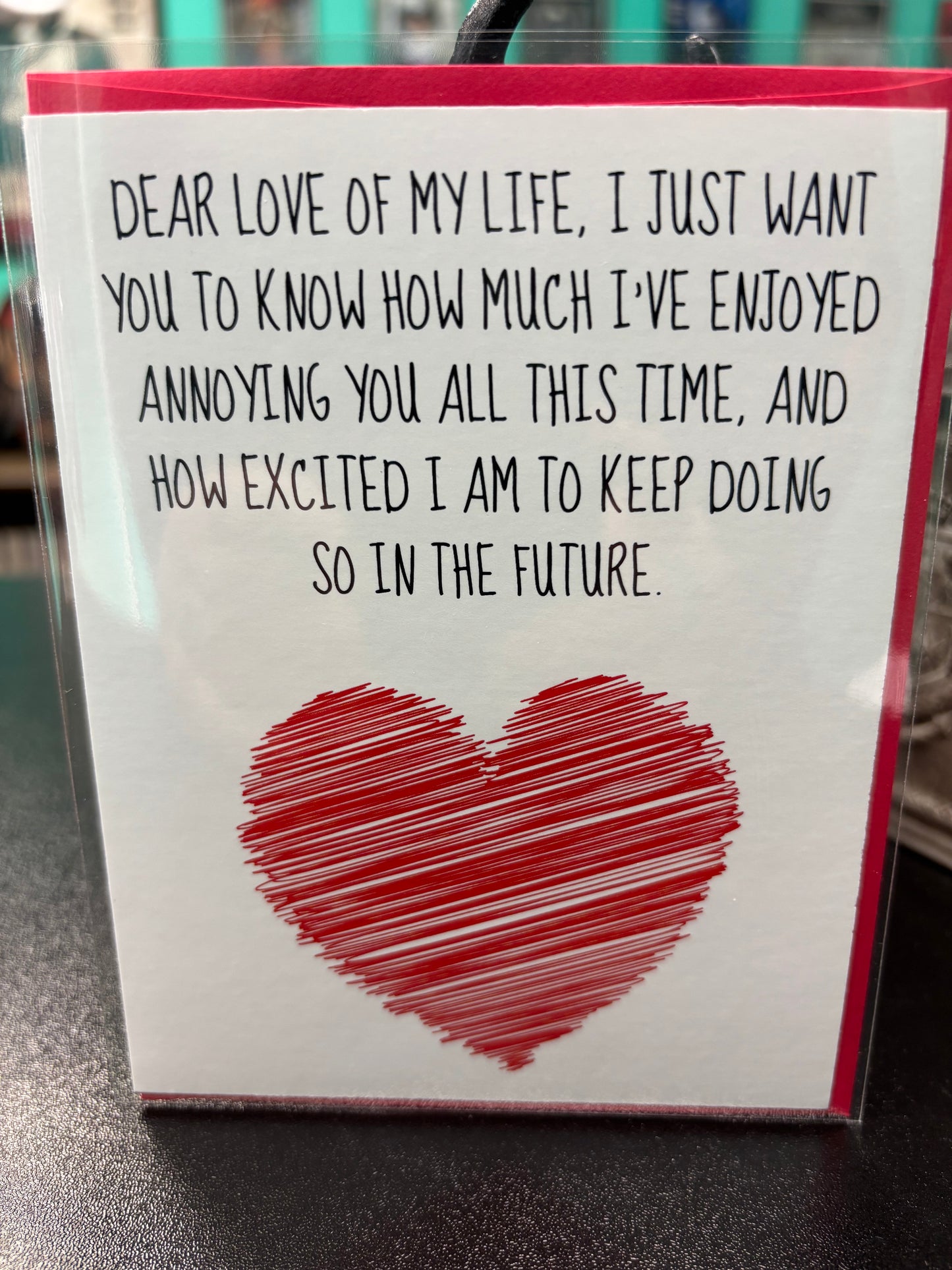 Valentine's Day Card, Dear Love...