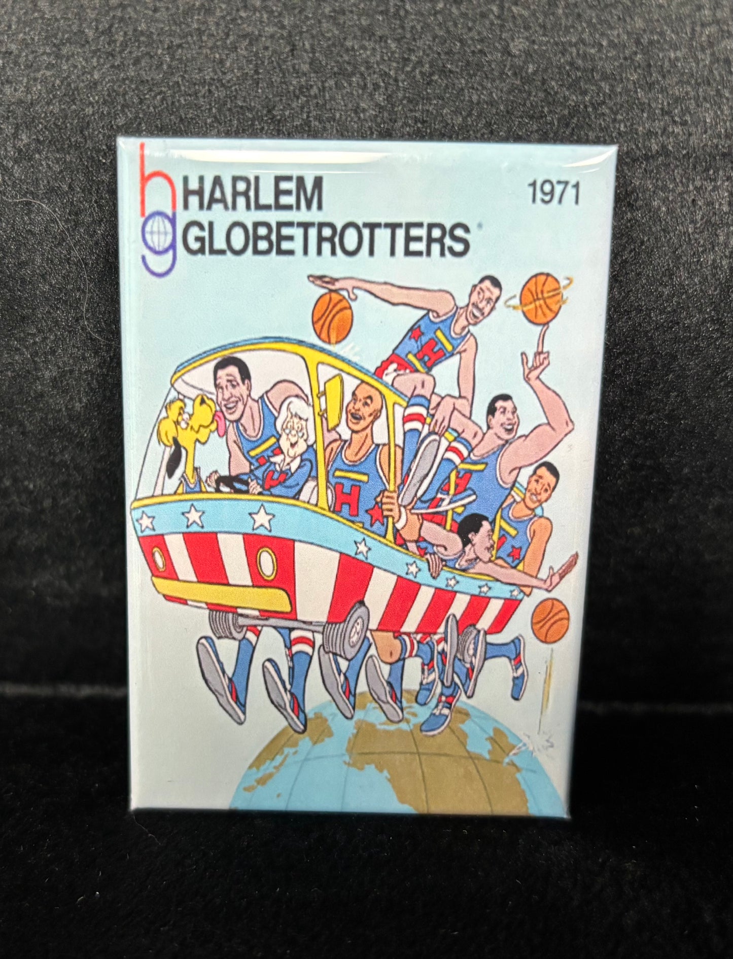 Harlem Globetrotters - magnet