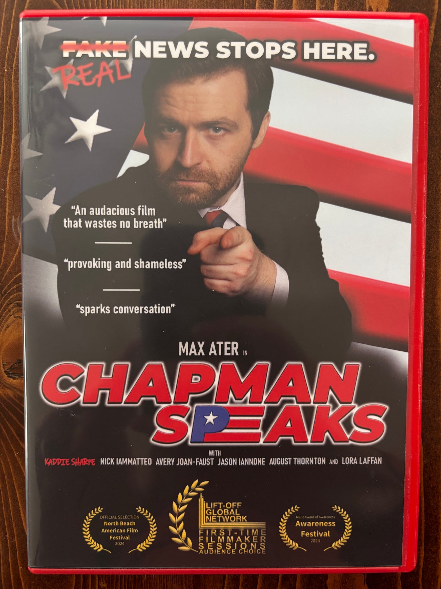 Chapman Speaks (2024) - DVD - new