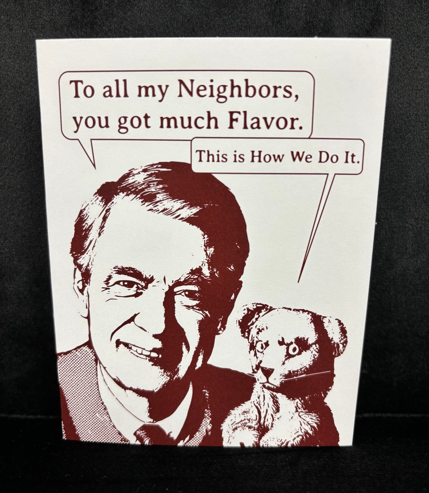 Mister Rodgers - greeting card