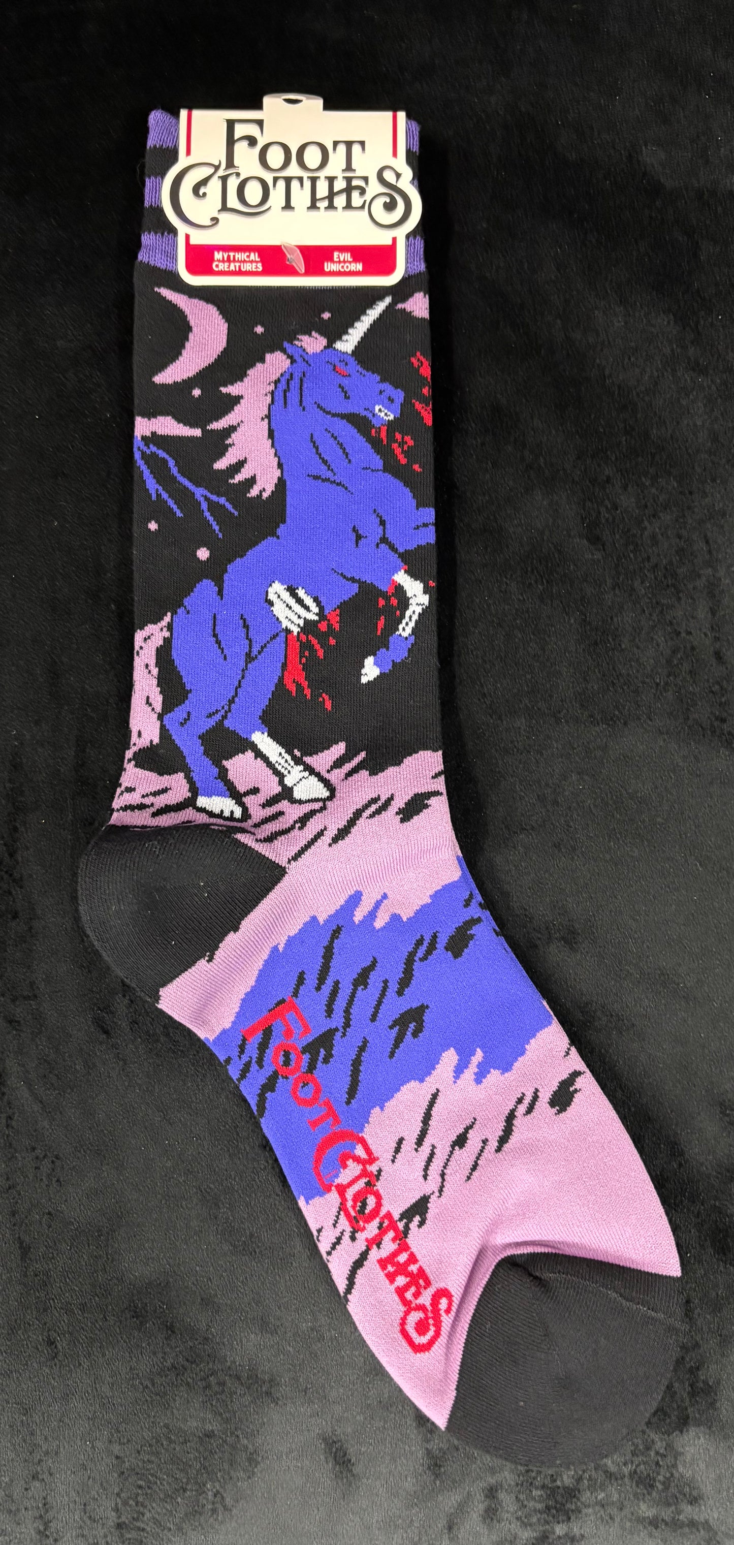 Evil Unicorn - Crew Socks
