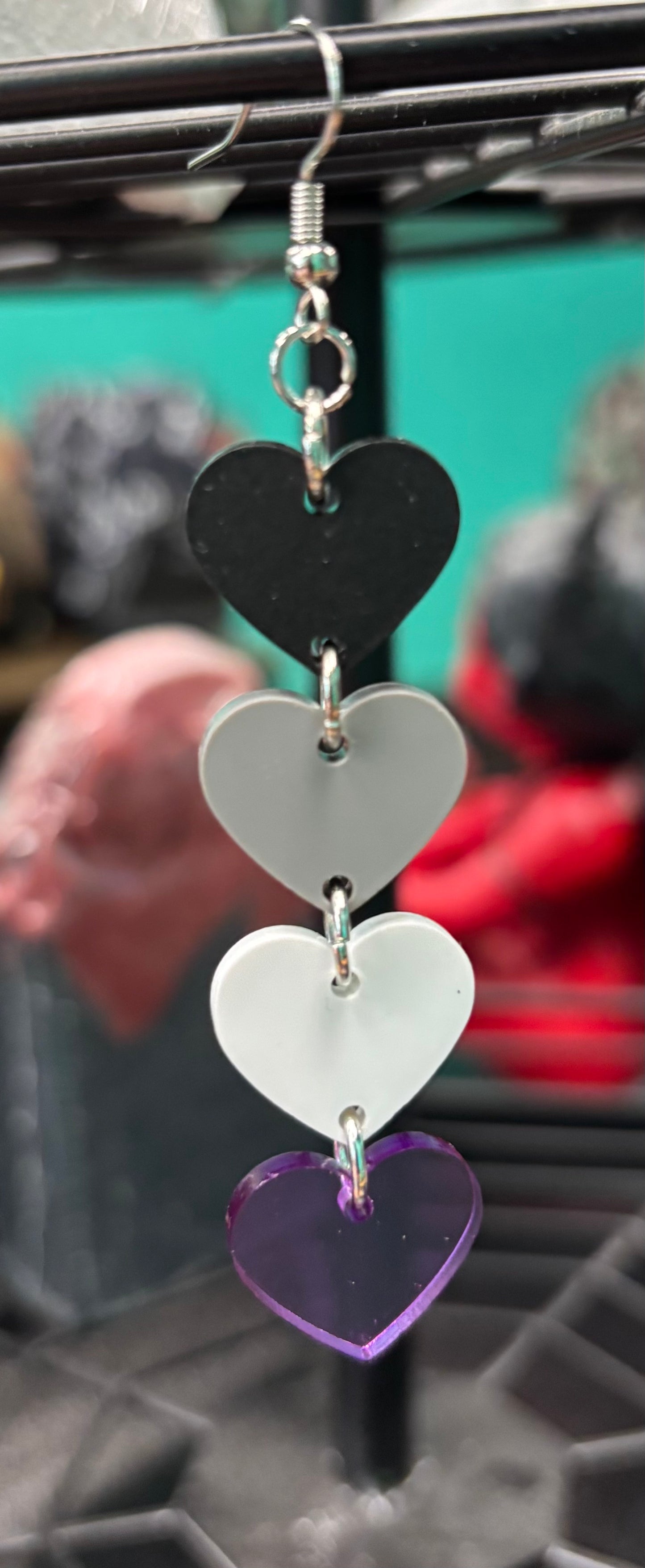 Asexual Hearts - Earrings