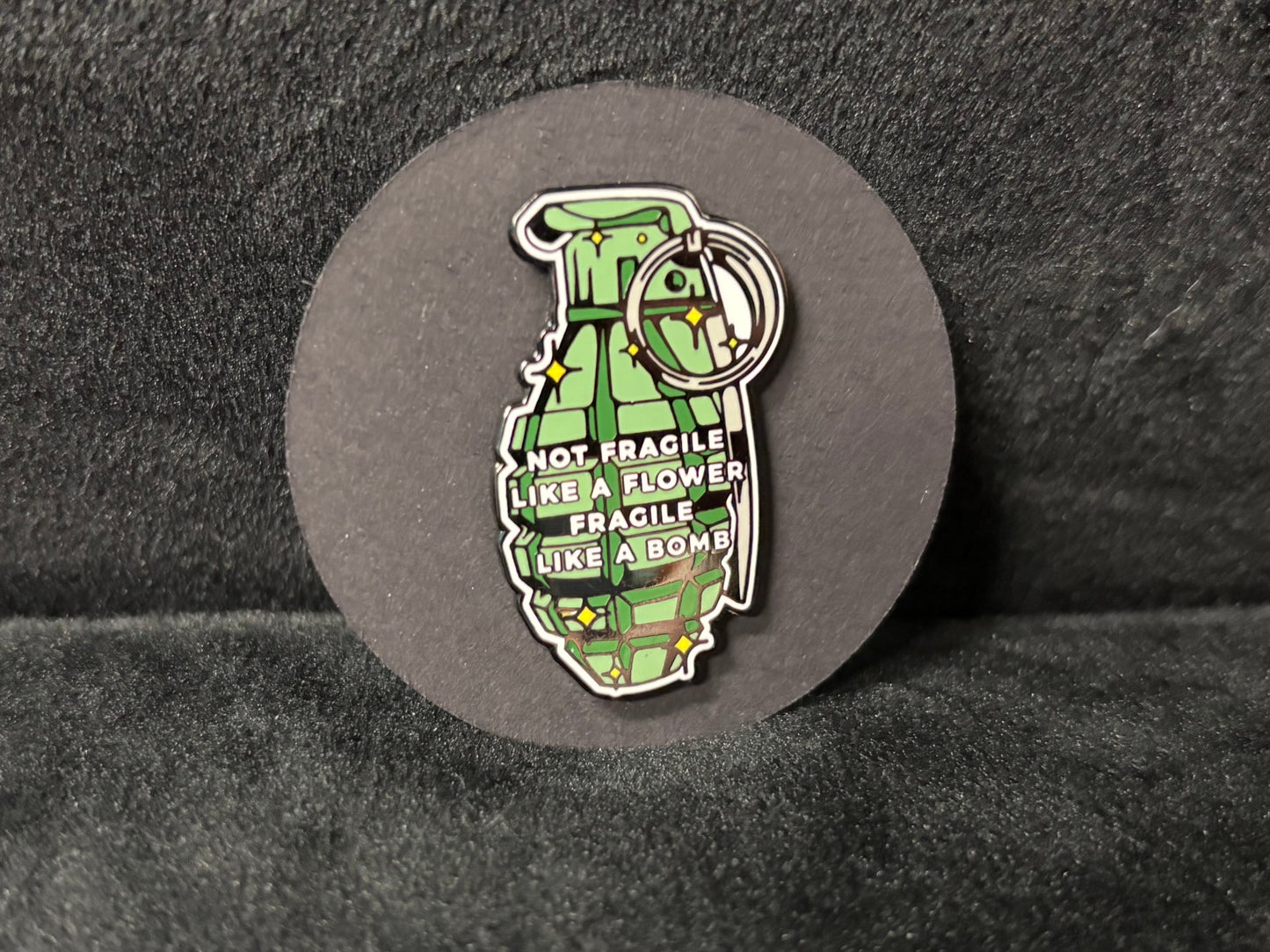 Fragile Like a Bomb - Pin