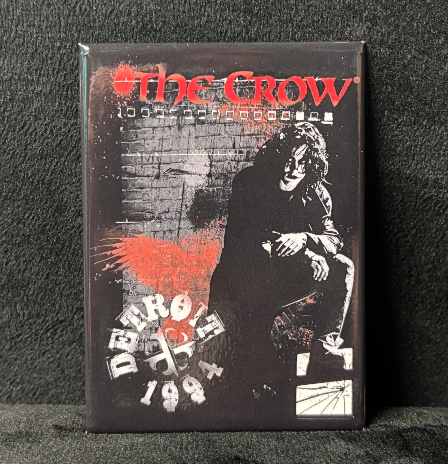 Detroit The Crow - Magnet