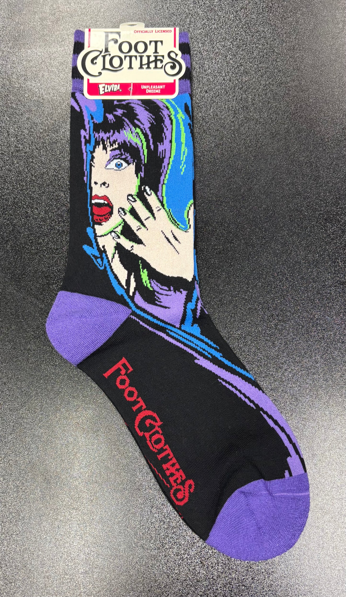 Elvira Unpleasant Dreeemz - Crew Socks