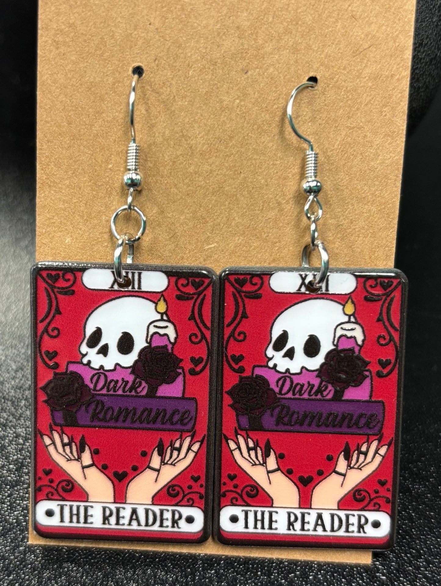 Dark Romance The Reader Tarot - Earrings