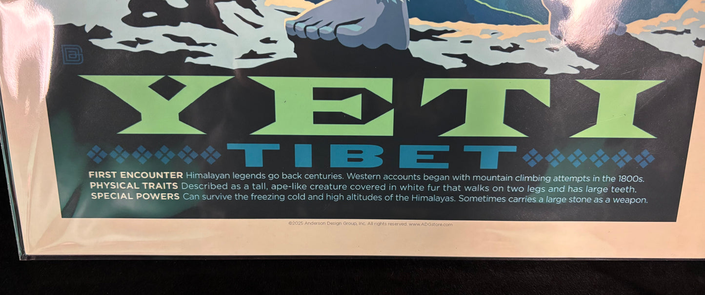 Yeti - Art Print