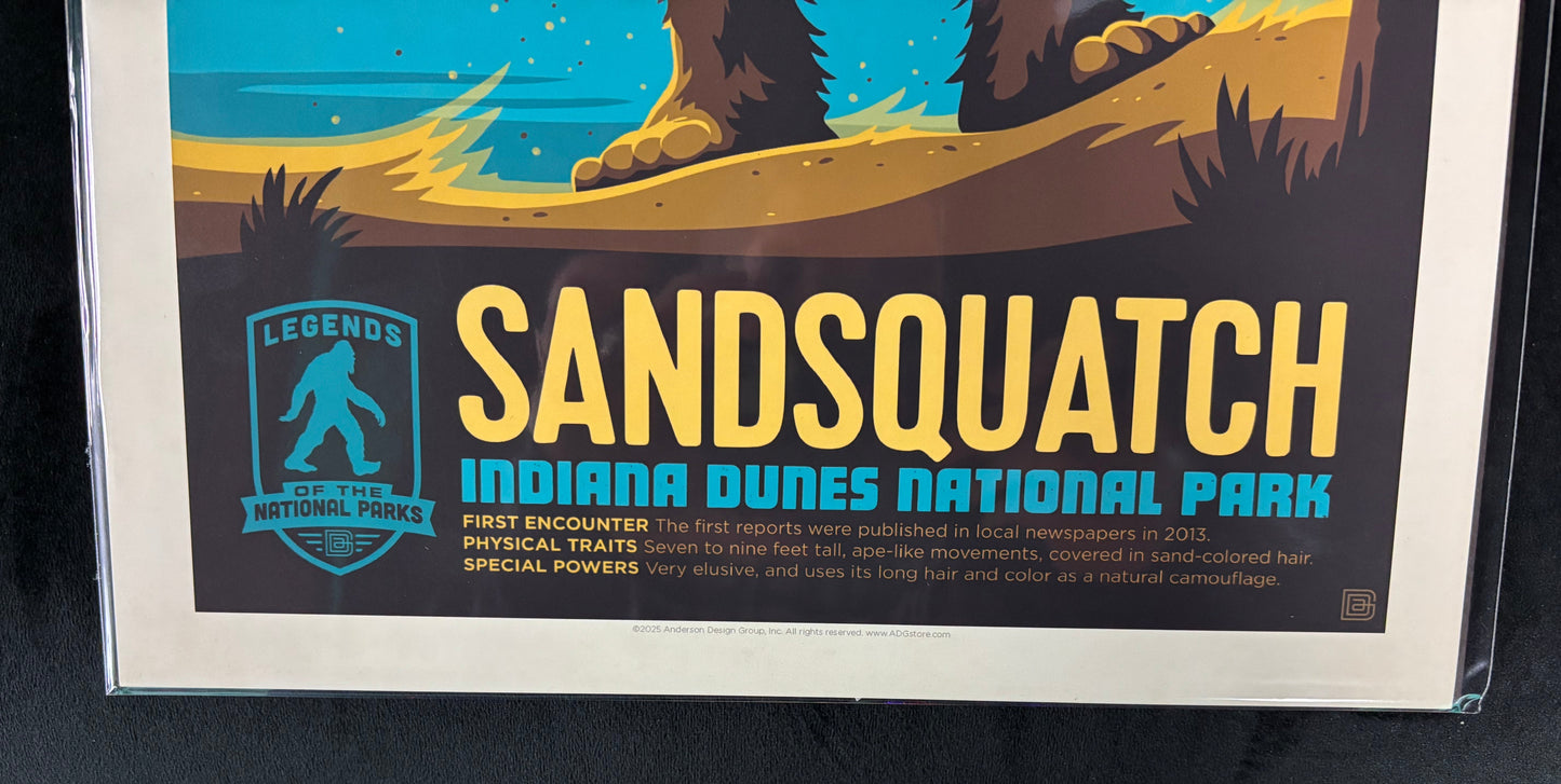Sandsquatch - Art Print