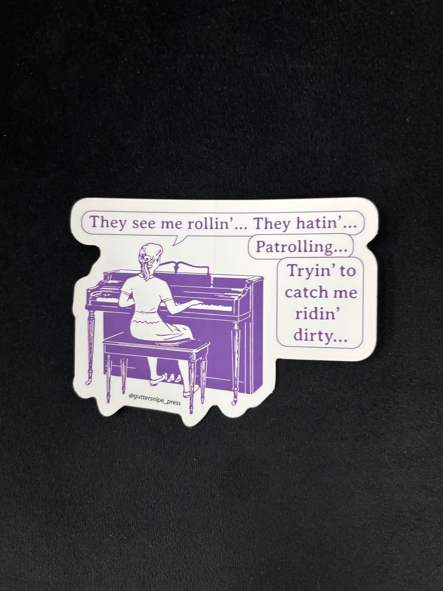 Ridin' Dirty - Sticker