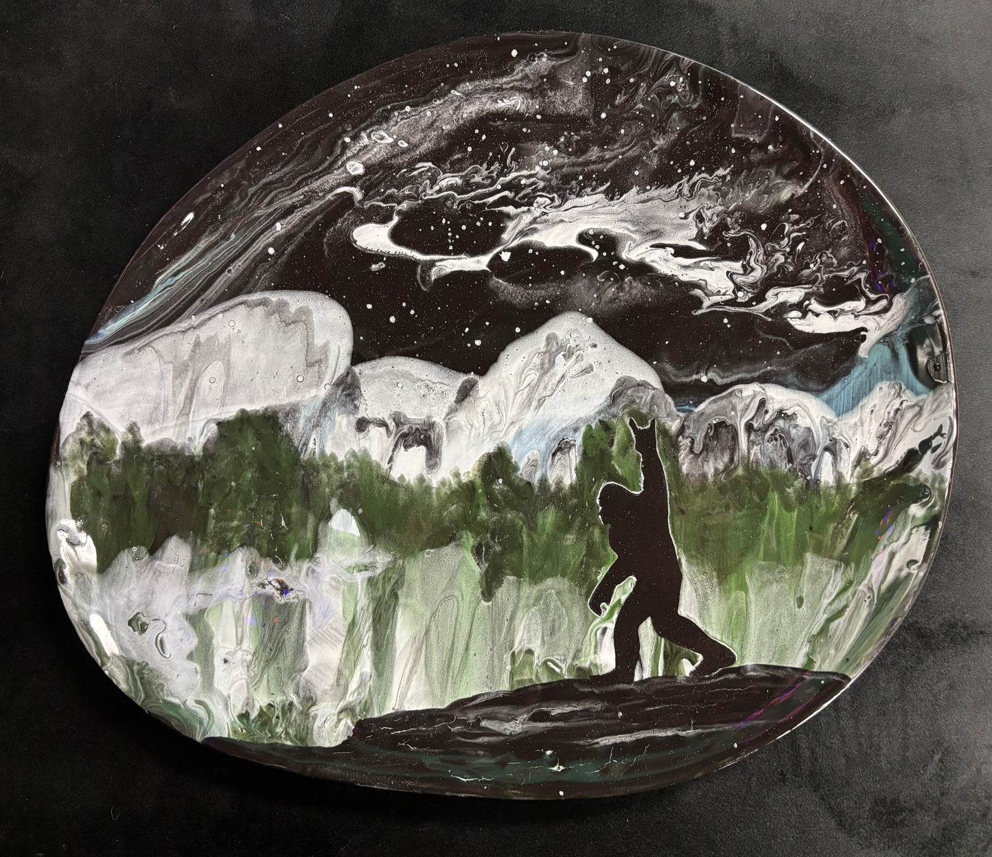 Bigfoot - Ceramic Platter