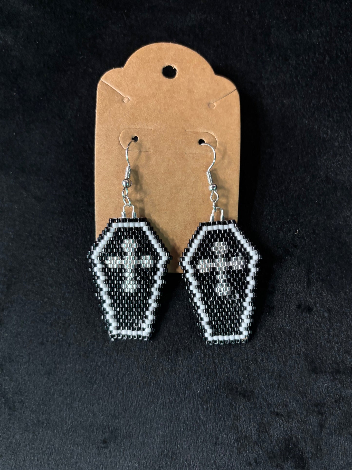 Coffin Beaded - Earrings