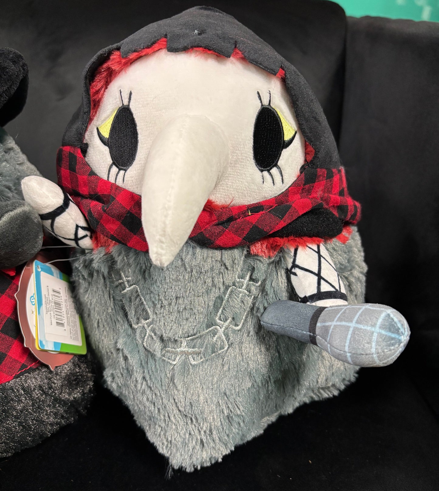 Mini Punk Rock Plague Doctor and Nurse - Squishable Set