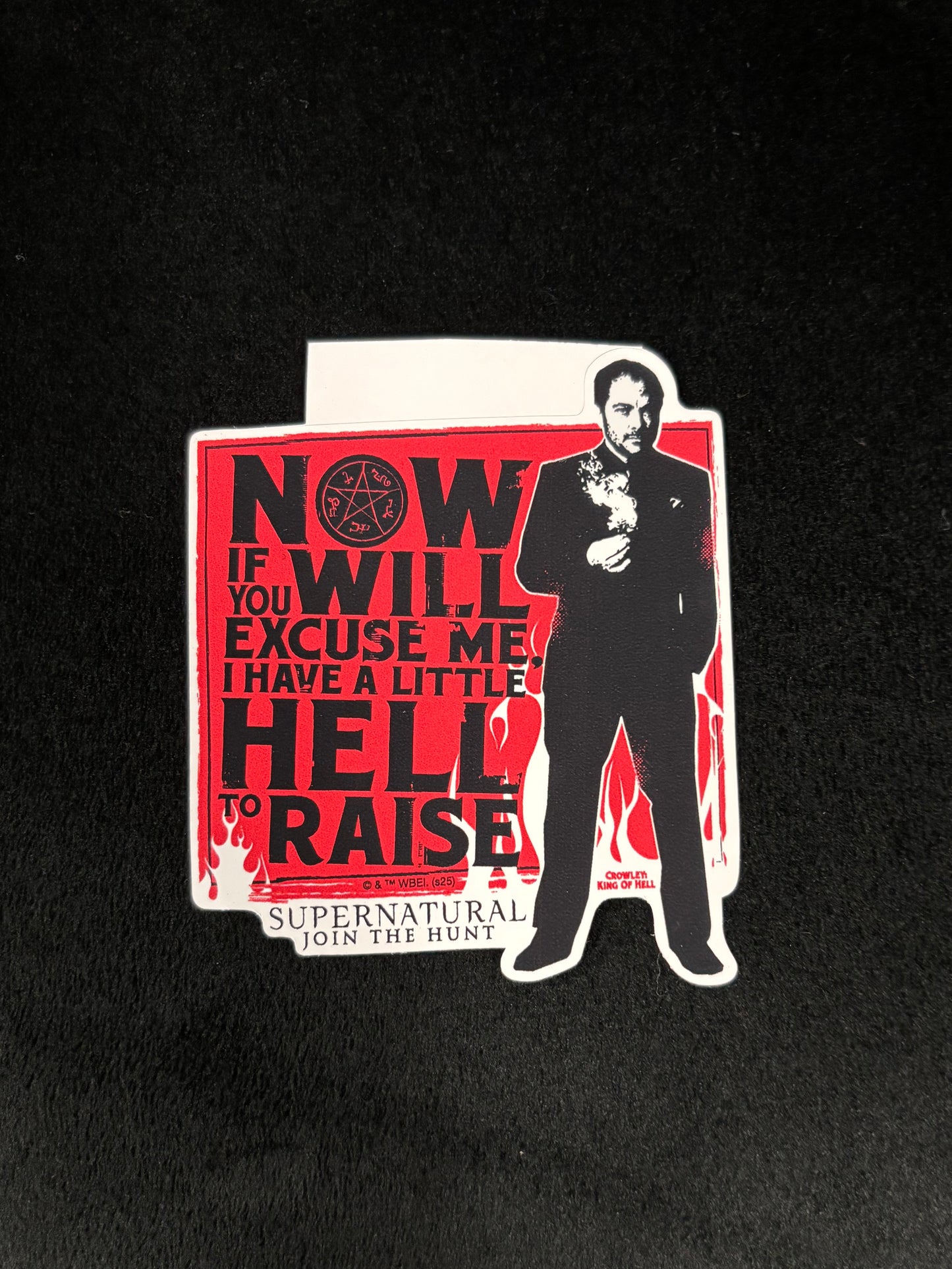 Supernatural Crowly - Sticker