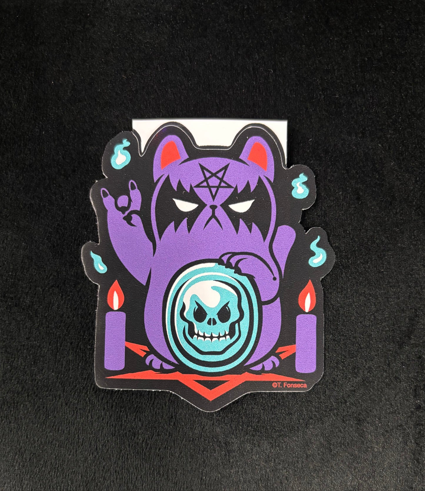 Satanic Cat - Sticker