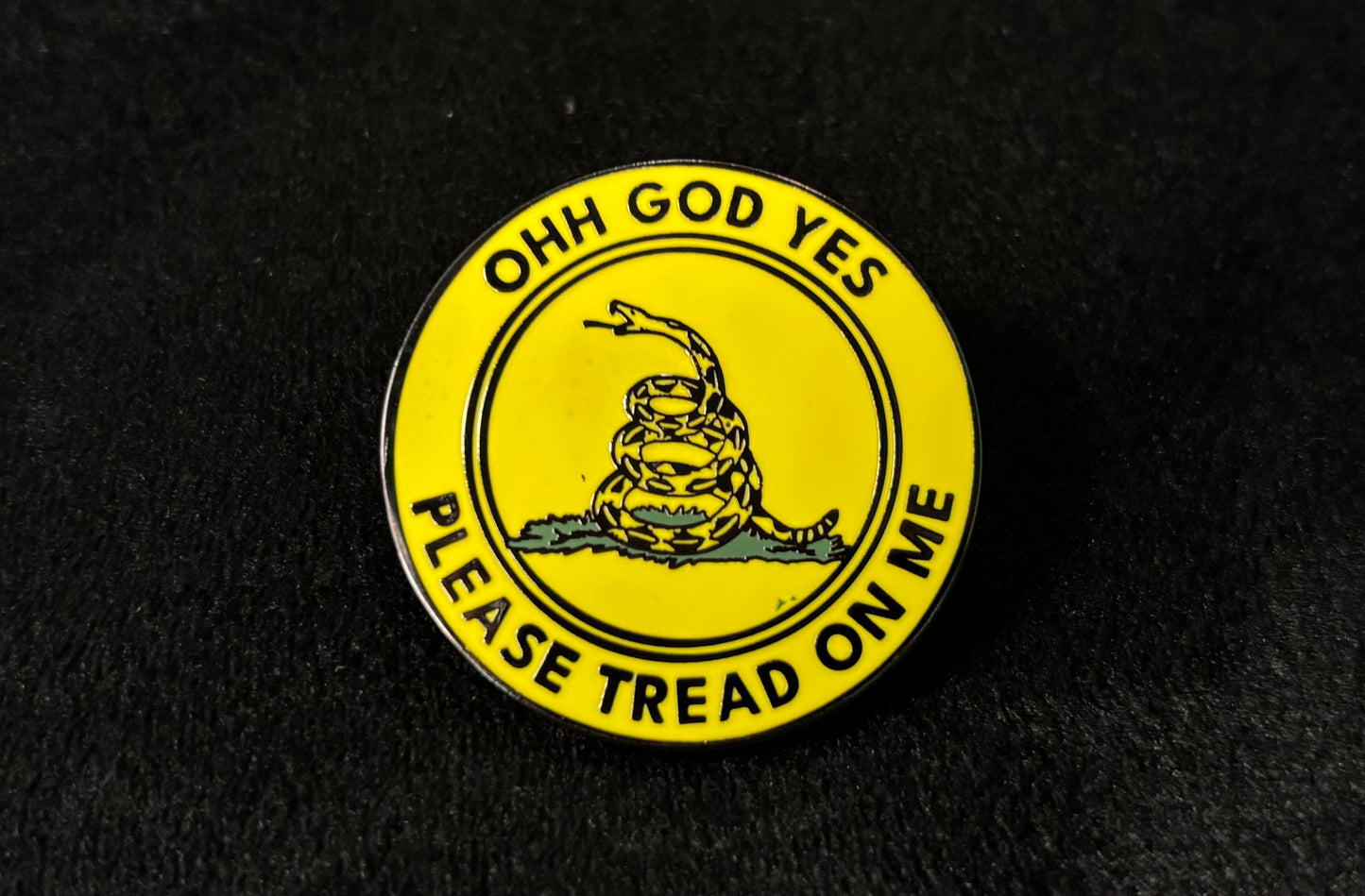 Please Tread on Me - Pin