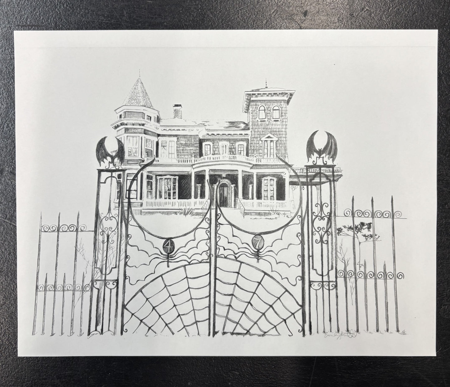 Stephen King's House - Art Print